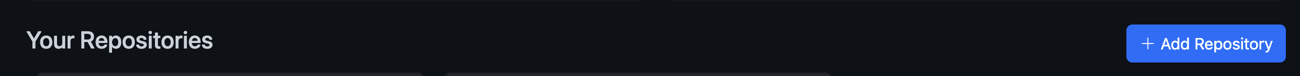 Screenshot of 'Add GitHub Repositories' button